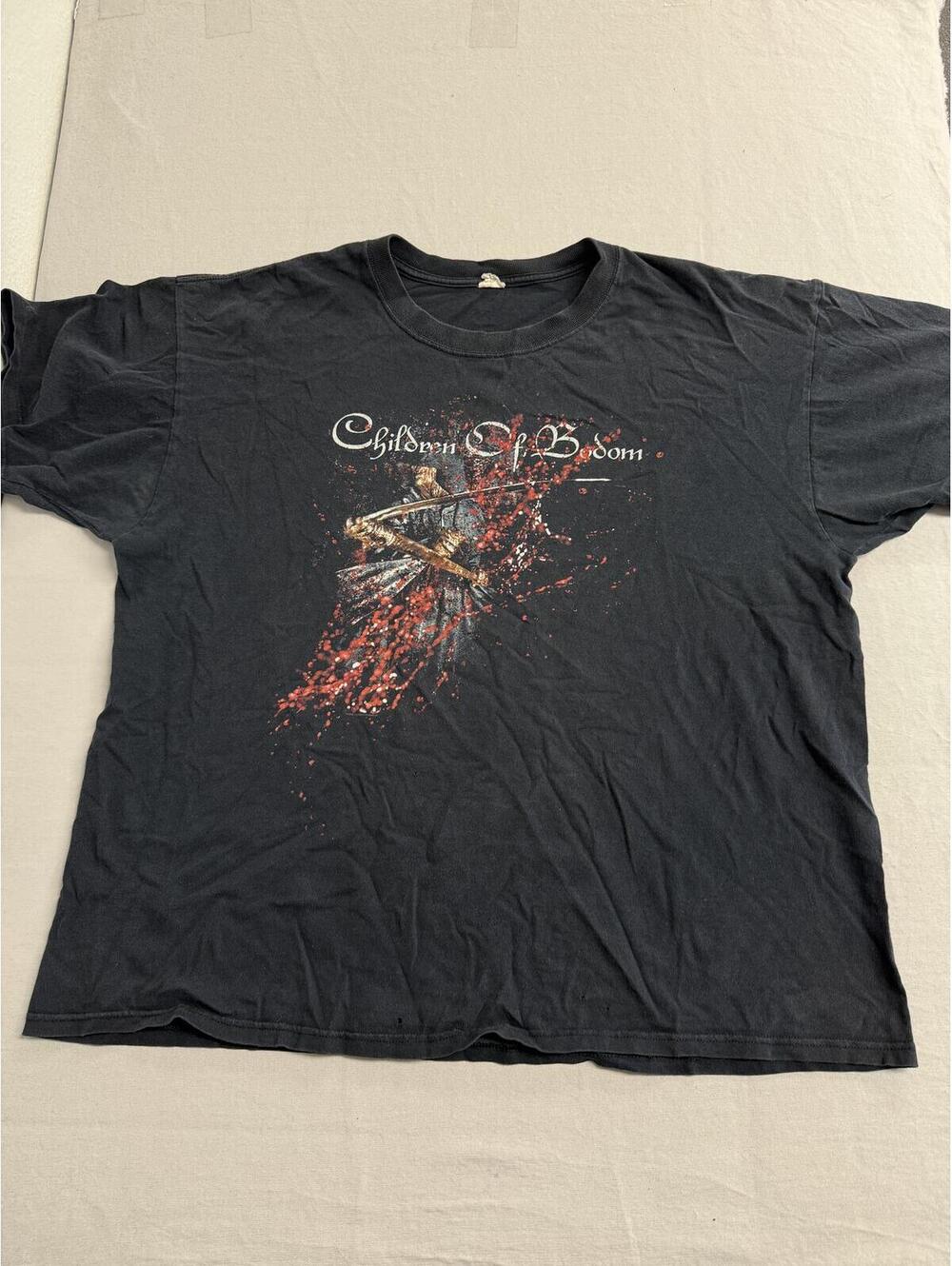 Faded Children of Bodom Tour T-shirt 2008 Blooddrunk XXL